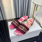 DIOR CD Mule Dway Heeled Slide 45mm Style 74