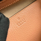 GUCCI OPHIDIA SMALL 24 TOTE BAG IN BLUSH PINK CANVAS AND CALFSKIN