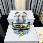 DIOR CD Mule Dway Slide 10mm Multi-motifs Style 47