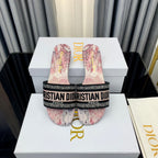 DIOR CD Mule Dway Slide 10mm Multi-motifs Style 36