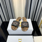 DIOR CD Mule Dway Slide 10mm Multi-motifs Style 34