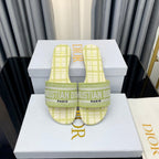 DIOR CD Mule Dway Slide 10mm Multi-motifs Style 65
