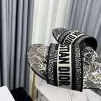 DIOR CD Mule Dway Slide 10mm Multi-motifs Style 57