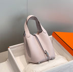 HERMES picotin lock 18 soft pink togo shw