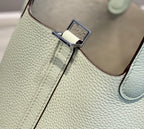 HERMES picotin lock 18 lime togo shw