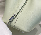 HERMES picotin lock 18 lime togo shw