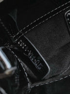 DIOR MINI D-JOY BAG 17 IN BLACK LAMBSKIN