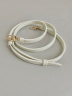 DIOR MINI D-JOY BAG 17 IN WHITE LAMBSKIN