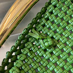 BOTTEGA VENETA SARDINE 29 BAG IN GREEN LAMBSKIN