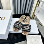 DIOR CD Mule Dway Heeled Slide 45mm Style 48