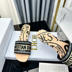 DIOR CD Mule Dway Heeled Slide 45mm Style 59