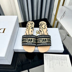 DIOR CD Mule Dway Heeled Slide 45mm Style 59