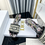 DIOR CD Mule Dway Heeled Slide 45mm Style 58