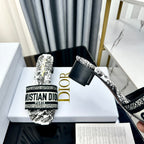 DIOR CD Mule Dway Heeled Slide 45mm Style 56