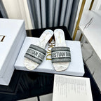 DIOR CD Mule Dway Heeled Slide 45mm Style 55