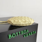 BOTTEGA VENETA SARDINE 20 WITH CHAIN IN YELLOW CREAM LAMBSKIN