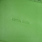 BOTTEGA VENETA Mini Cabat 20cm Green Lambskin Ghw