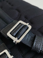 DIOR SMALL BACKPACK 32 BLUE OBLIQUE JACQUARD