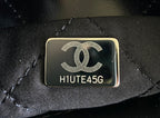 CHANEL HOBO MINI 20CM BLACK LAMBSKIN SHW