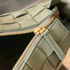 BOTTEGA VENETA SMALL 22 CASSETTE IN EICRU BEIGE LAMBSKIN