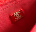 CHANEL WOC 19 RED CAVIAR GOLD HARDWARE