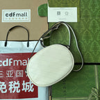 GUCCI SMALL BLONDIE OVAL SHOULDER BAG 20 IN OFF WHITE CALFSKIN