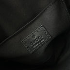 GUCCI SMALL BLONDIE OVAL SHOULDER BAG 20 IN BLACK CALFSKIN