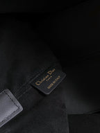 DIOR TOUJOURS 28 BAG IN BLACK LAMBSKIN