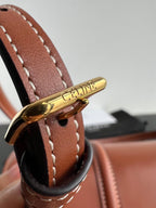 CELINE SOFT 18 CINNAMON BROWN CALFSKIN