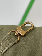 LOUIS VUITTON NEVERFULL MM 32 KHAKI CREAM MONOGRAM EMPREINTE LEATHER