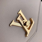 LOUIS VUITTON OXFORD 22 IN BEIGE LAMBSKIN GOLD HARDWARE