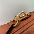 LOUIS VUITTON OXFORD 22 IN FIRE ORANGE LAMBSKIN GOLD HARDWARE