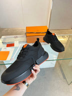 HERMES GIGA SNEAKER BLACK CALFSKIN