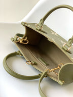 LOUIS VUITTON ONTHEGO PM 25CM GREEN WHITE