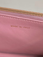 DIOR MISS CARO 17 CHAIN BAG IN HOT PINK LAMBSKIN