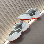 HERMES GIGA SNEAKER GRAY MIX WHITE CALFSKIN