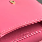 CELINE Triomphe 11 Hot Pink Calfskin Handbag