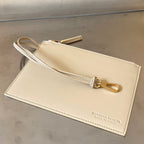 BOTTEGA VENETA SMALL 22 CASSETTE IN BEIGE LAMBSKIN