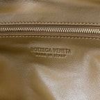BOTTEGA VENETA SMALL JODIE 48 CARAMEL BROWN CALFSKIN