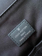 LOUIS VUITTON LV 25S SMALL DISTRICT CROSSBODY BAG 31 IN BLACK DAMIER GRAPHITE CANVAS AND CALFSKIN