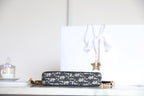 DIOR MINI 21 CHAIN HANDBAG BLACK OBLIQUE JACQUARD
