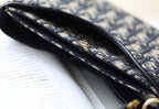 DIOR MINI 21 CHAIN HANDBAG BLACK OBLIQUE JACQUARD
