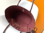 LOUIS VUITTON NEVERFULL MM 32 WINE MONOGRAM EMPREINTE LEATHER