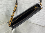 DIOR HOBO SIGNATURE 23  BAG IN BLACK LAMBSKIN
