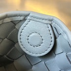 BOTTEGA VENETA SARDINE 20 WITH CHAIN IN LIGHT GREY LAMBSKIN