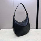 CELINE MEDIUM 30 HELOÏSE BAG CUIR TRIOMPHE IN BLACK SUPPLE CALFSKIN