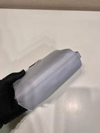 PRADA CLUTCH 12 IN LIGHT GREY RE-NYLON