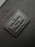 LOUIS VUITTON S-CAPE MESSENGER BAG 28 IN BLACK MONOGRAM ECLIPSE CANVAS