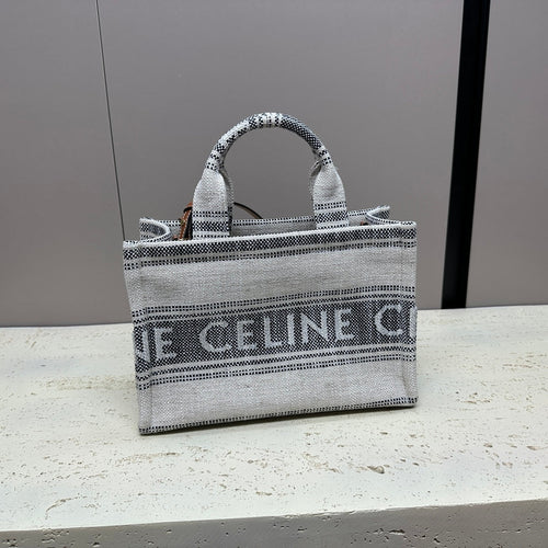 CELINE CABAS THAIS 26 CALFSKIN  GREY
