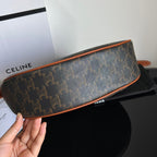 CELINE TRIOMPHE 31 BLACK PATTERN CALFSKIN